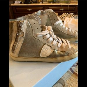 Phillips model sneaker